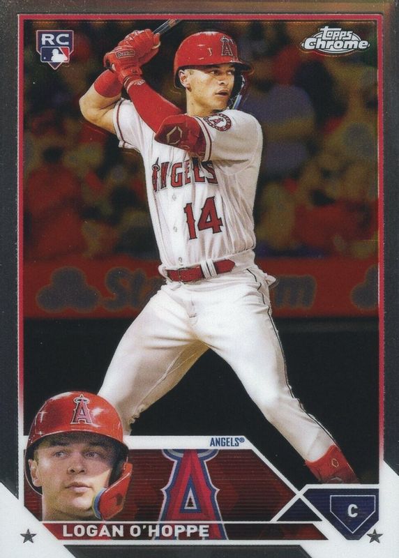 2023 topps chrome update Logan O´HOPPE