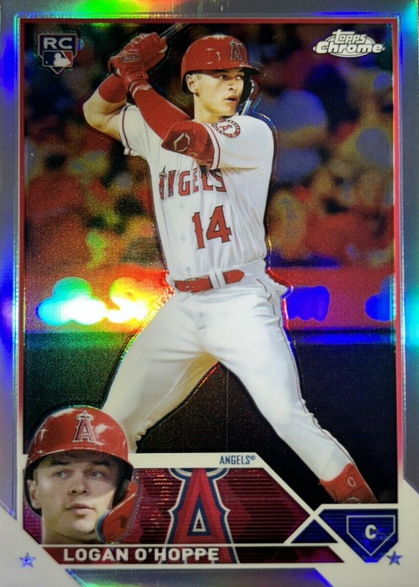 Logan O'Hoppe 2023 Topps Chrome #188 Refractor Price Guide 