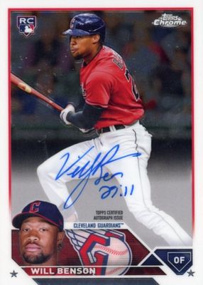 2023 Topps Chrome #RA-WB Rookie Autographs