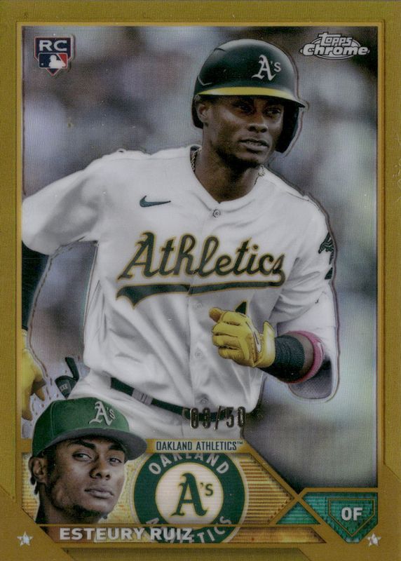 2023 Topps Chrome #99 Gold Refractor /50