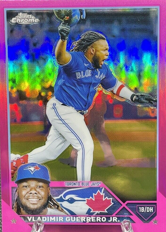 Vladimir Guerrero Jr. 2023 Topps Chrome #50 Pink Refractor Price