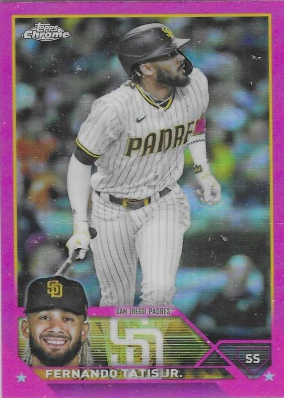  2023 Topps Chrome Refractor #129 Fernando Tatis Jr