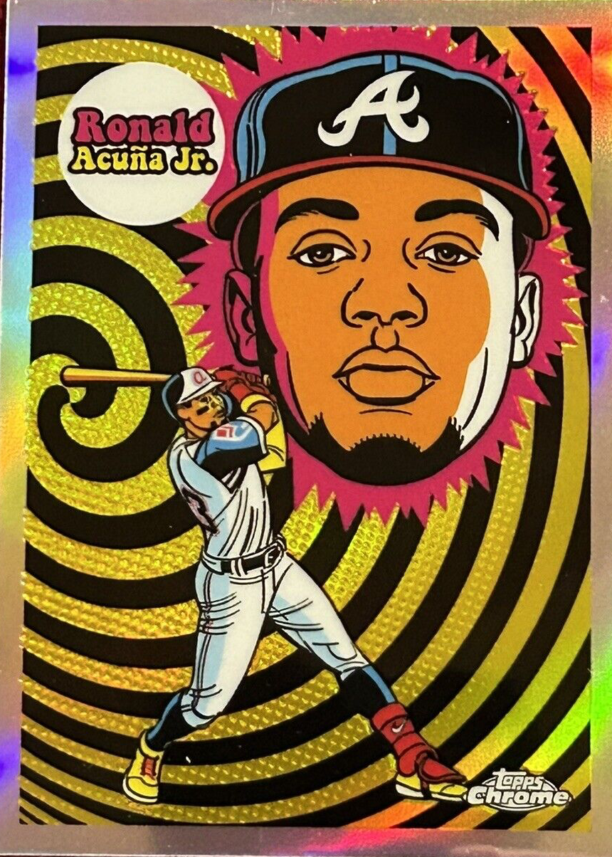 イ*ー様 2023 TOPPS LUMINARIES Ronald Acuna 2023 Topps Baseball Stars Of MLB Ronald Acuna Jr. #SMLB-3 Atlanta