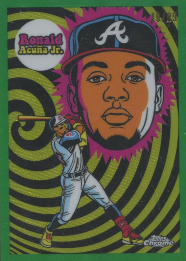 ゲームセンター・ゲームカード RONALD ACUNA JR Ronald Acuna Jr. #BA-11 Prices | 2024 Bowman Anime