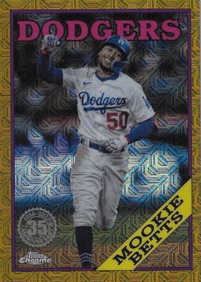 2023 Topps Silver Pack #T88C-74 1988 Chrome Promo - Gold Refractor (Series 1) /50