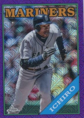 2023 Topps Silver Pack #2T88C-23 1988 Chrome Promo - Purple Refractor (Series 2) /75