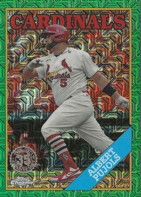 2023 Topps Silver Pack #2T88C-76 1988 Chrome Promo - Green Refractor (Series 2) /99