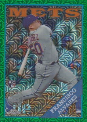 2023 Topps Silver Pack #2T88C-48 1988 Chrome Promo - Green Refractor (Series 2) /99