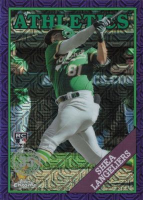 2023 Topps Silver Pack #T88C-24 1988 Chrome Promo - Purple Refractor (Series 1) /75