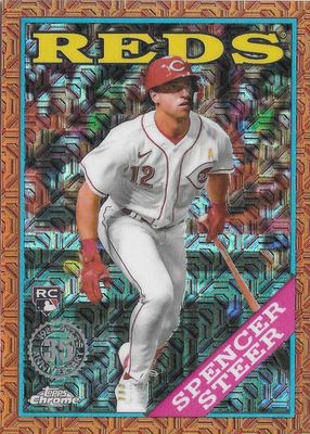 2023 Topps Silver Pack #2T88C-82 1988 Chrome Promo - Orange Refractor (Series 2) /25