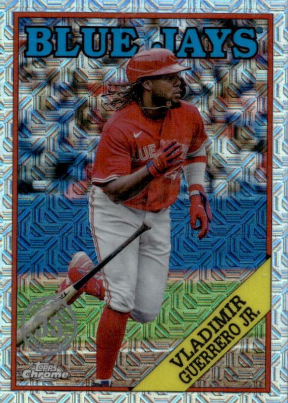 Vladimir Guerrero Jr. 2023 Topps Silver Pack #T88C-9 1988 Chrome Promo (Series 1) PSA 10