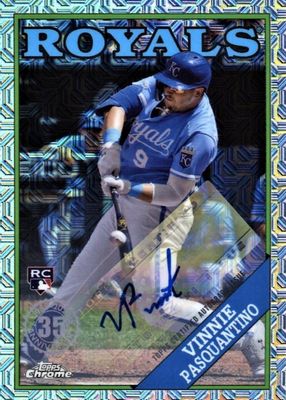 2023 Topps Silver Pack #T88C-91 1988 Chrome Promo Autographs (Series 1) (/249)