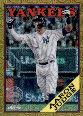 2023 Topps Silver Pack #T88C-81 1988 Chrome Promo - Gold Refractor (Series 1) /50