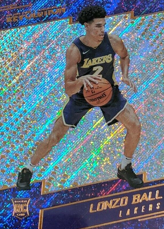 Lonzo Ball 2017 Revolution #111 Base Rookie SGC 9.5