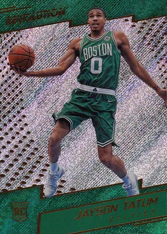 Jayson Tatum 2017 Revolution #121 Base Rookie PSA 9