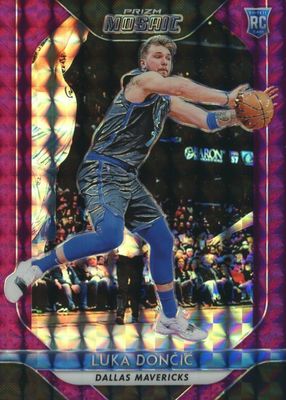 2018 Prizm Mosaic #68 Purple /49