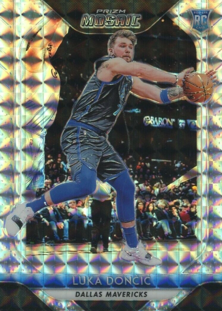 Luka Doncic 2018 Prizm Mosaic #68 Base Price Guide - Sports 