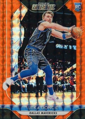 2018 Prizm Mosaic #68 Orange /99