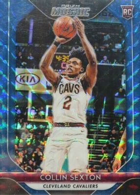 2018 Prizm Mosaic #13 Blue