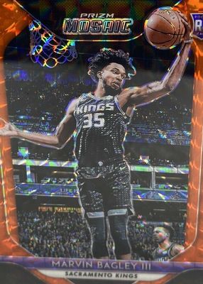 2018 Prizm Mosaic #71 Orange /99