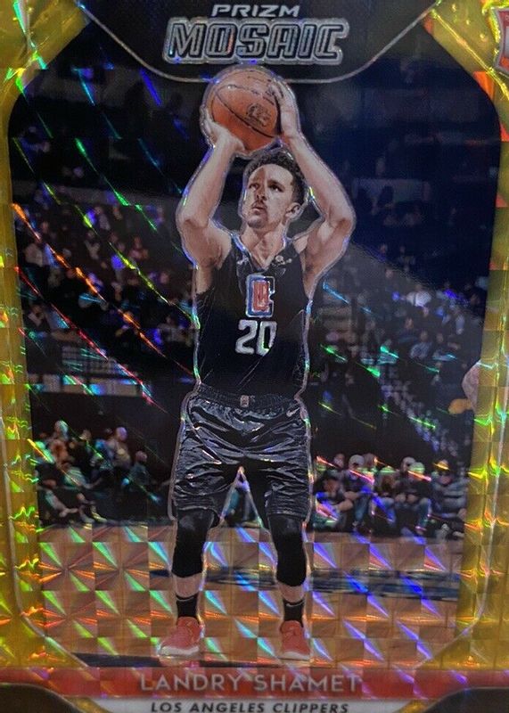 Landry Shamet 2018 Prizm Mosaic Gold /10 Rookie BGS 9.5