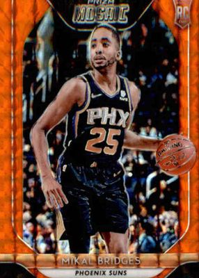 2018 Prizm Mosaic #74 Orange /99