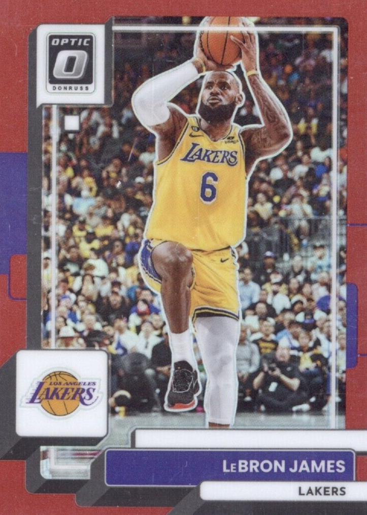 2018 -19 Panini Donruss Optic Prizm Silver LEBRON JAMES / レブロン ジェームズ Express Lane Prizm Refractor