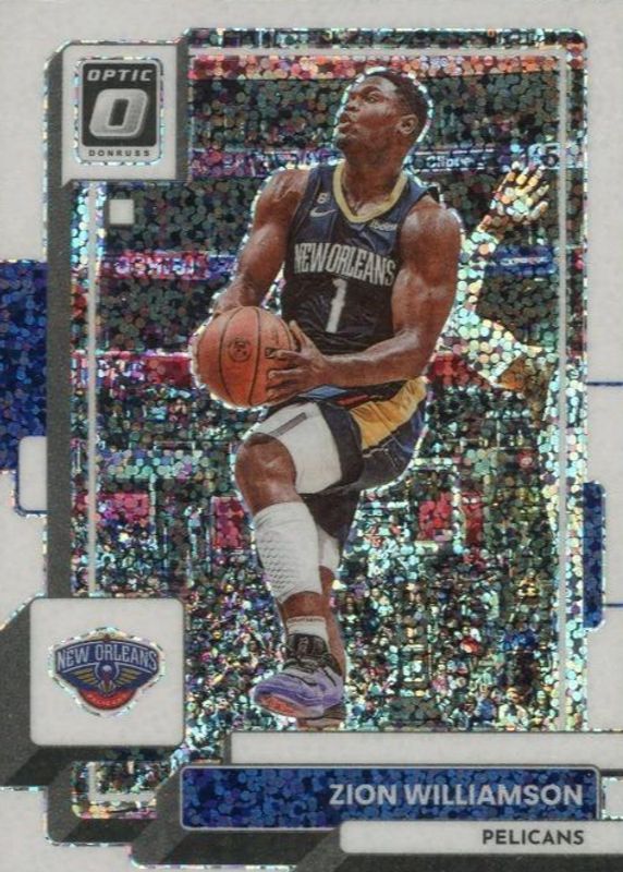 Zion Williamson 2022 Optic #181 White Sparkle /(SSP) Price Guide 