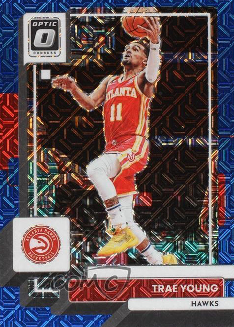 その他 Trae Young Optic Choice SP Mojo BGS8 Trae Young 2022 Optic #127 Choice Blue Mojo /24 Price Guide