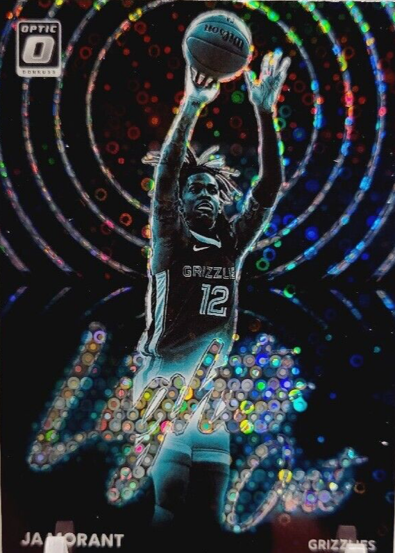 Ja Morant 2022 Optic #2 Lights Out - Fast Break Price Guide