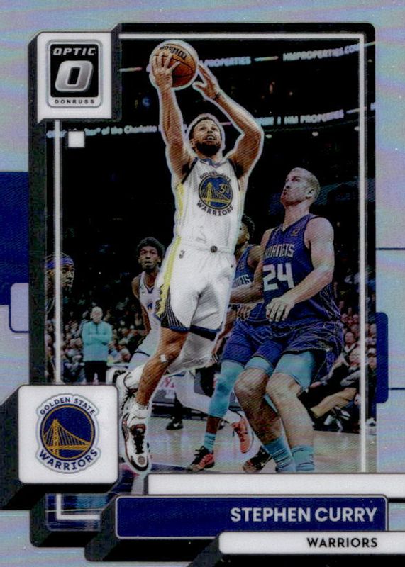 Stephen Curry 2022 Optic #96 Holo PSA 10