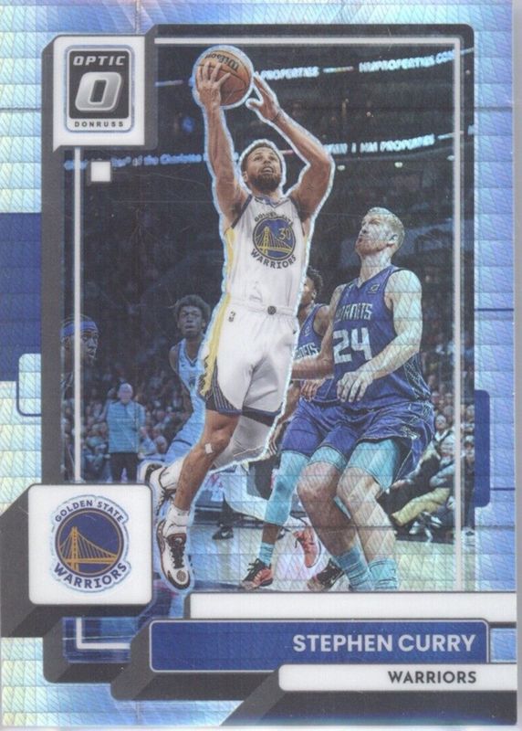 Stephen Curry 2022 Optic #96 Lucky Envelopes /8 SGC 10