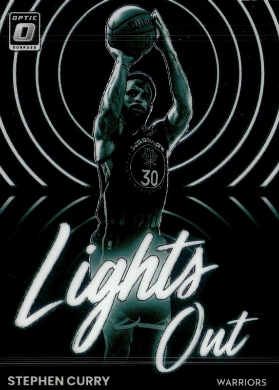 Stephen Curry 2022 Optic #13 Lights Out SGC 10