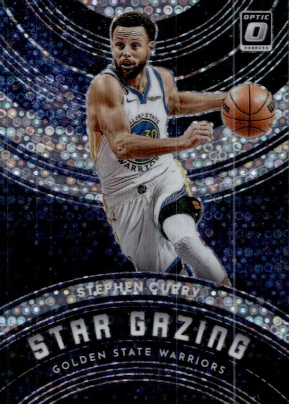 Stephen Curry 2022 Optic #10 Star Gazing - Fast Break BGS 9