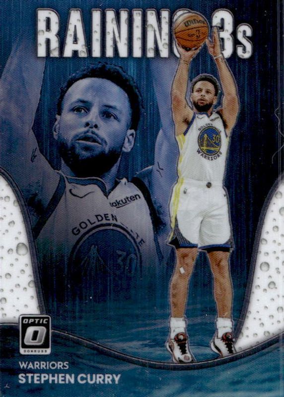 Stephen Curry 2022 Optic #1 Raining 3s PSA 10