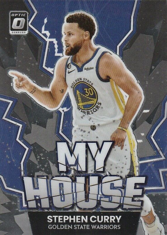 Stephen Curry 2022 Optic #10 My House PSA 10