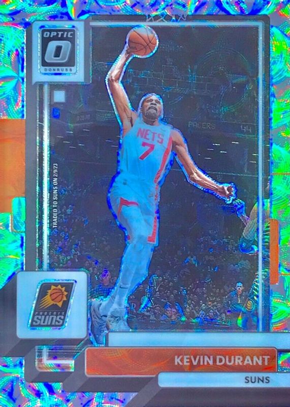 Kevin Durant 2022 Optic #9 Premium Box Set /249 PSA 9