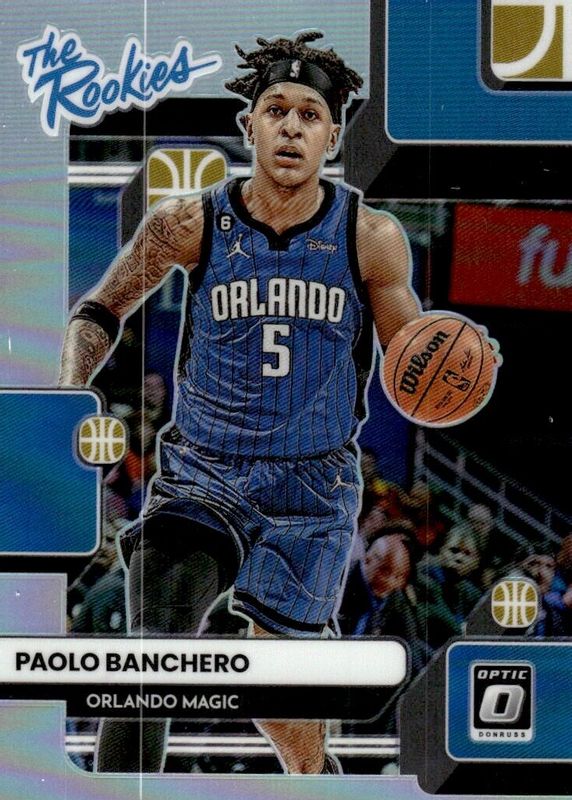 Paolo Banchero 2022 Optic The Rookies - Holo #1 Price Guide