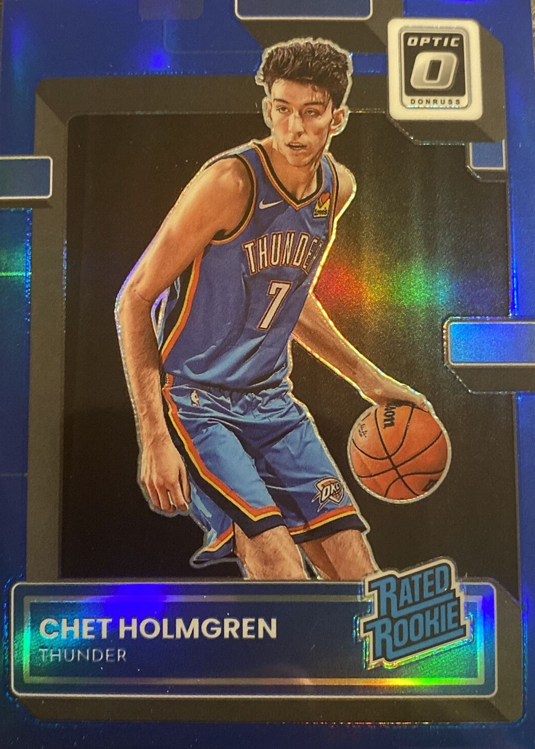 Chet Holmgren 2022 Optic #208 Blue /49 Price Guide - Sports Card 