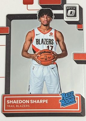 その他 shaedon sharpe auto OPTIC GOLD PSA10 Shaedon Sharpe 2022 Optic #249 Rated Rookie Signatures