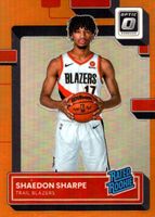 Shaedon Sharpe 2022 Optic #249 Orange /199 Price Guide