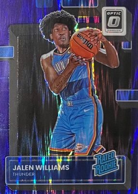 2022 Optic #235 Purple Shock