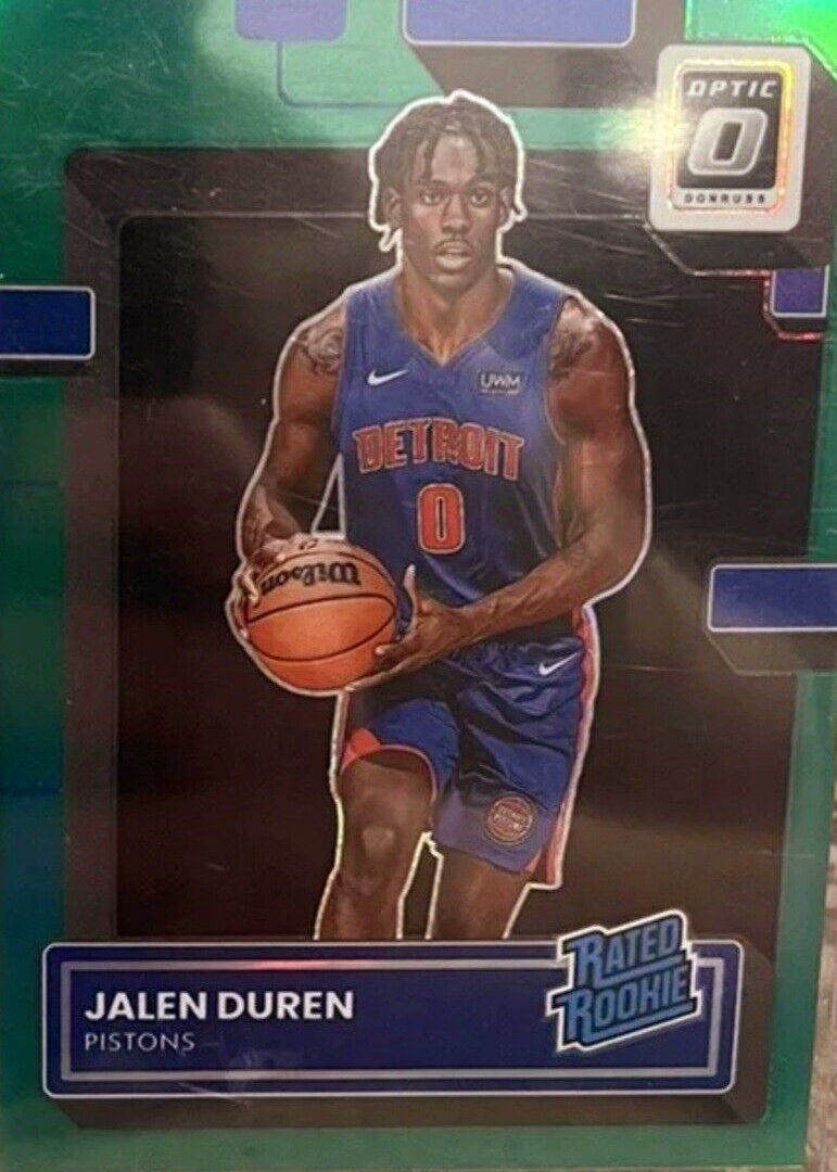 Jalen Duren 2022 Optic #227 Green /5 PSA 10 Price Guide - Sports 