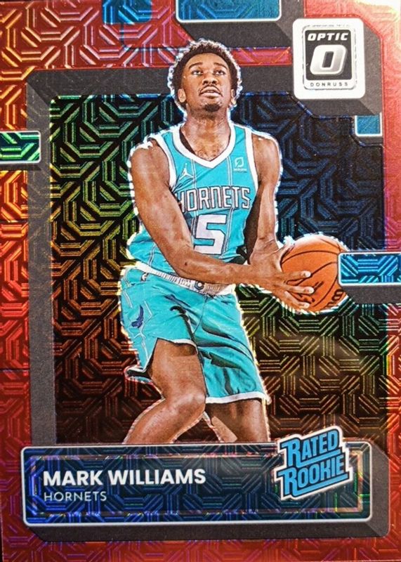 Mark Williams 2022 Optic #245 Choice Red /88 Rookie PSA 10