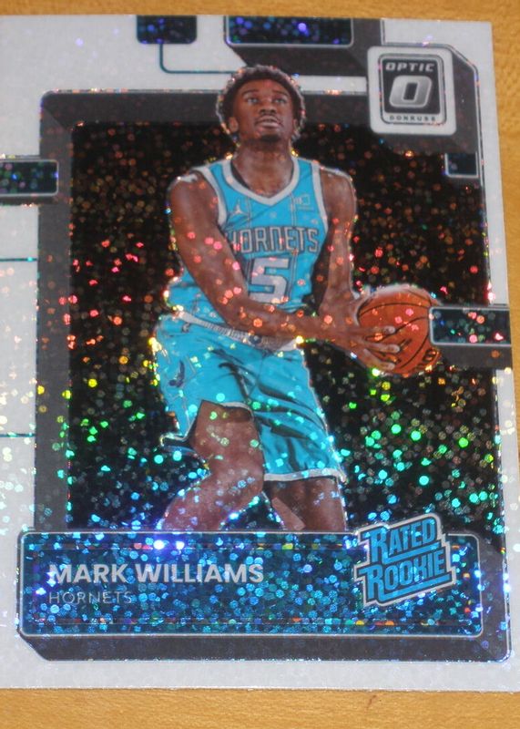 Mark Williams 2022 Optic #245 White Sparkle /(SSP) Rookie PSA 10