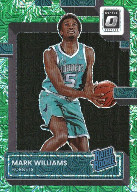 Mark Williams 2022 Optic #245 Choice Dragon /(SSP) Rookie PSA 10