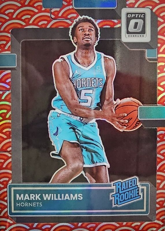 Mark Williams 2022 Optic #245 Photon /(SSP) Rookie SGC 10