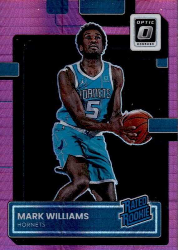 Mark Williams 2022 Optic #245 Hyper Pink Rookie PSA 10