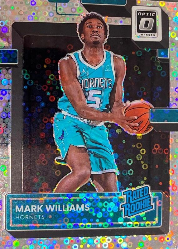 Mark Williams 2022 Optic #245 Fast Break Rookie PSA 10