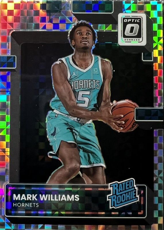 Mark Williams 2022 Optic #245 Checkerboard Rookie PSA 10